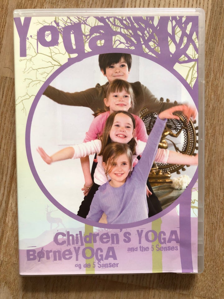 Børneyoga og de 5 sanser, DVD, andet