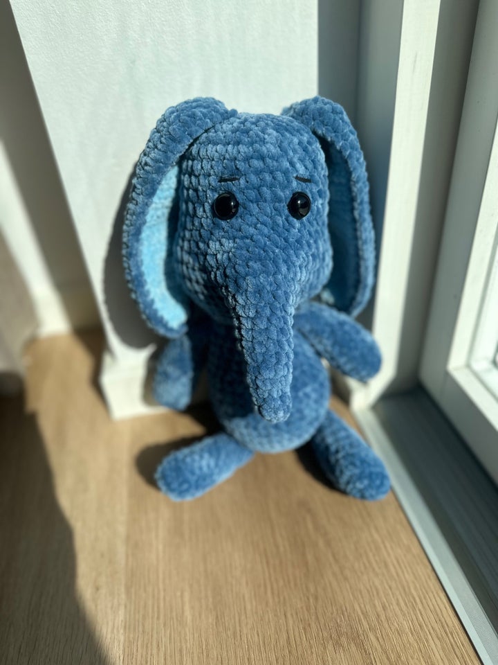 Hæklet elefant