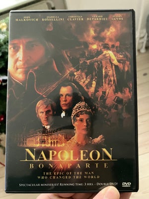 Napoleon, DVD, action, Med danske tekster. Mini serie om Napoleon Bonapartes liv. 