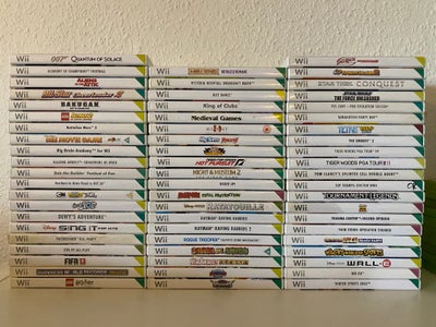 Wii Games, Nintendo Wii, I am seeling WII games:

1 game 50kr
5 games 200kr
10 games 350kr

You can 