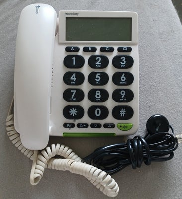 Bordtelefon, Doro, Perfekt, Doro PhoneEasy 312CS fastnet telefon sælges for 175 kr

Brugervenlig. 
S