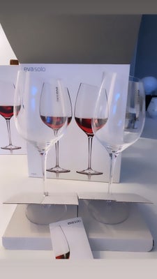 Glas, Eva Solo rødvinsglas 10 stk., Eva Solo, 10 stk rødvinsglas. Fejler intet sælges da jeg gar køb