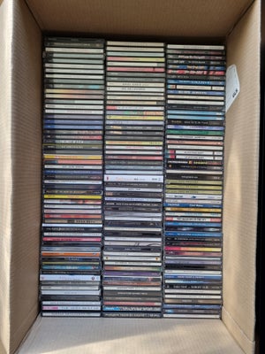 Diverse: Blandede, andet, Kasse med lidt over 150 CD'er.
Sælges helst samlet.