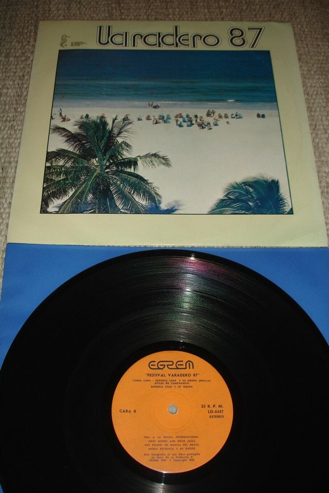LP, Festival Varadero 87 ( Cuba 1987 ) , Jazz