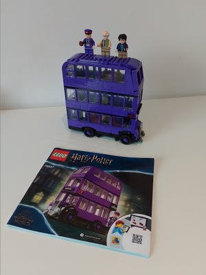 Lego Harry Potter, Knight bus 75957, Komplet med samlevejledning.
Uden kasse.
Fra røgfrit og dyrefri