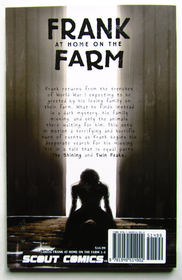 Frank at the Farm, Jordan Thomas & Clark Bint, Tegneserie