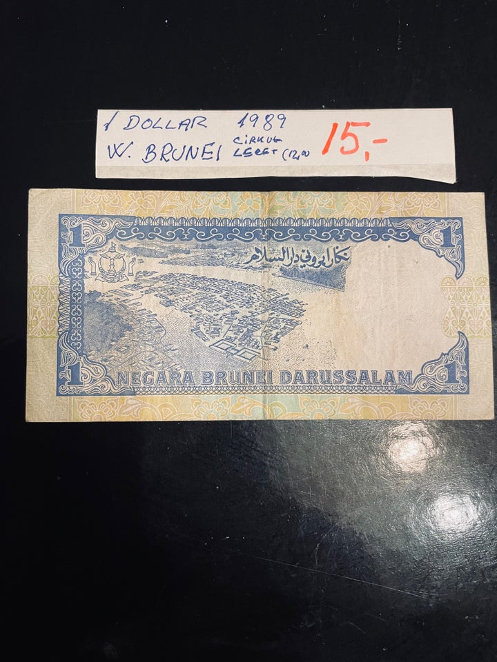 Asien, sedler, 1 $