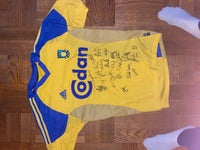 Fodboldtrøje, Signeret Brøndby trøje 2004/5 , str. Medium