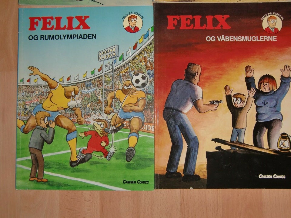 Felix, Jan Lööf og Werner Wejp Olsen, Tegneserie