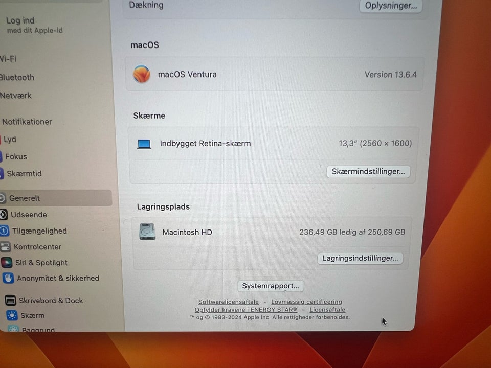 MacBook Air, 2018, 1.6 GHz