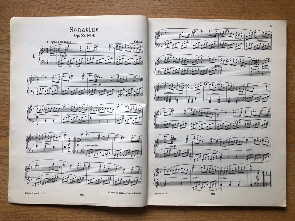 Klaver, Bach m.fl.