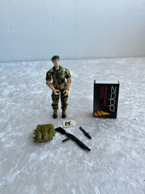 Figurer, Gi Joe figur, 1987, Gi joe figur mærket Hasbro 1987. 150kr. Ishøj.
FALCON (v1)
GRØN BARET
F