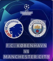 FCK - Manchester City, Fodbold, Parken