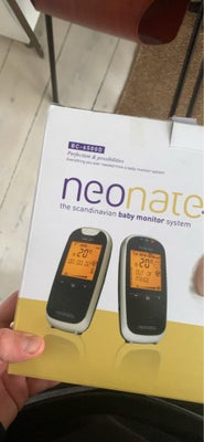 Babyalarm, Babyradio, Neonate, Neonate babyradio - en enkel parent unit og alt tilbehør som normalt 