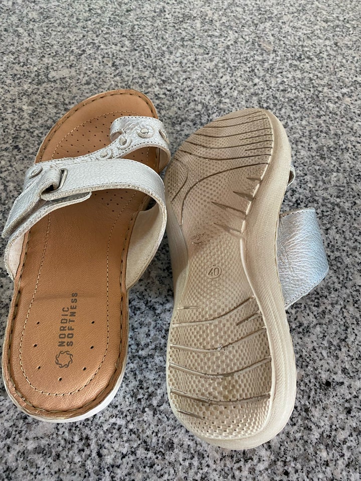 Sandaler, str. 40, Nordic softness