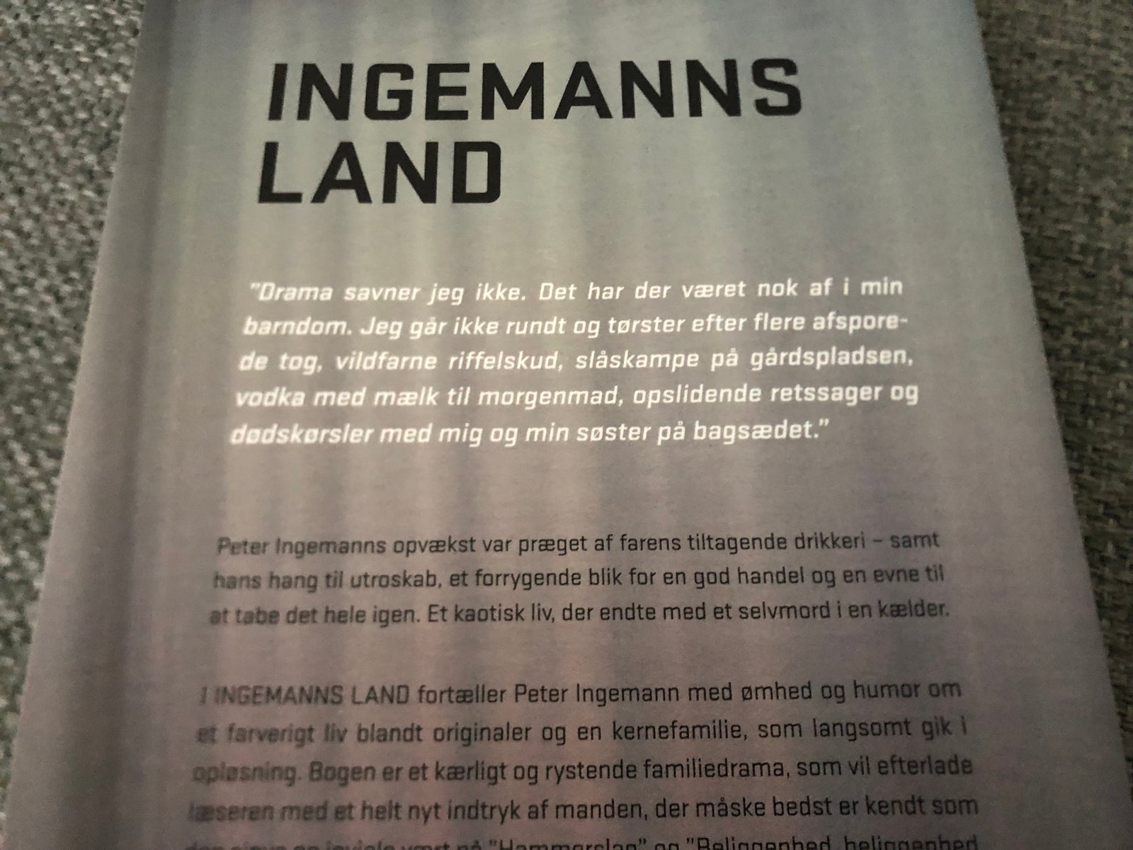 Ingemanns Land, Peter Ingemann