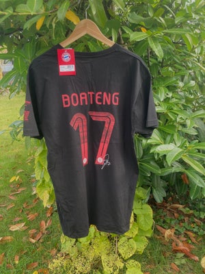 Fodboldtrøje, Boateng - fodboldtrøje, Fodboldv, str. L, Original og ubrugt Jerome Boateng afskedstrø