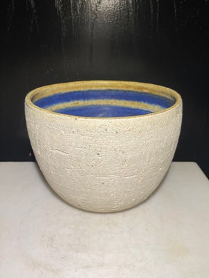 Keramik, Krukke / keramikkrukke / Urtepotteskjuler , Retro, Lækker lækker keramikkrukke med den smuk