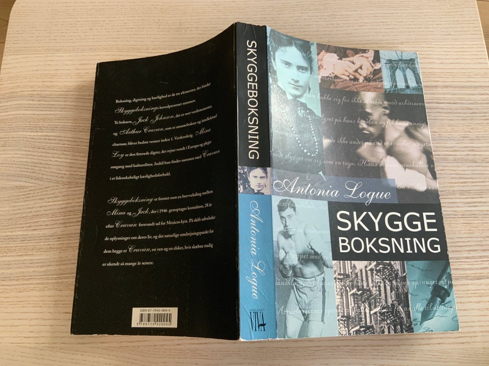 Skyggeboksning, Antonia Logue, genre: roman