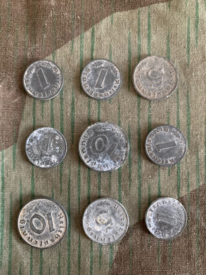 Emblemer, Tysk WW2 - Mønter