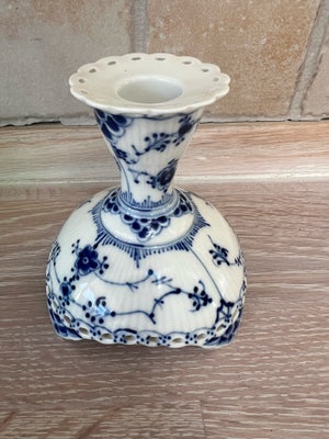 Porcelæn, Musselmalet helblonde, Royal Copenhagen Musselmalet, Dekorationsnummer 1/1138 Perfekt stan