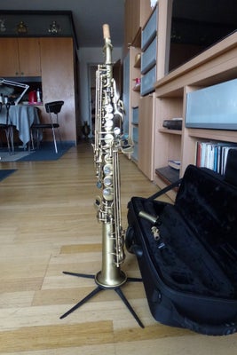 Saxofon, TAISHAN WEIBSTER ANTIQUE (SOPRAN), EN NY SOPARNSAXOFON FRA TAISHAN ER TIL SALG. SAXOFONEN E