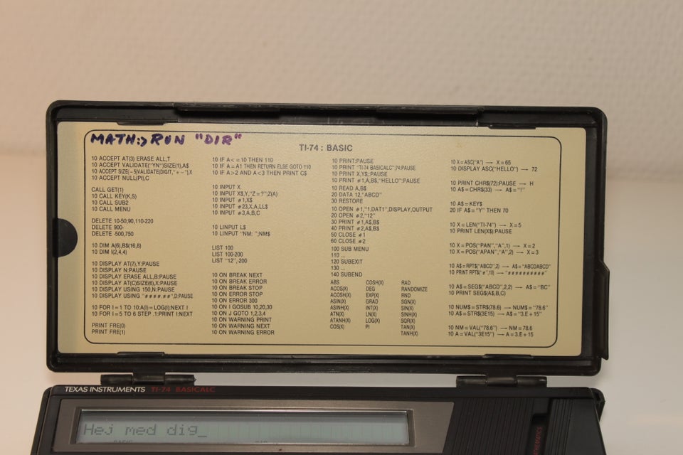 Texas Instruments TI-74