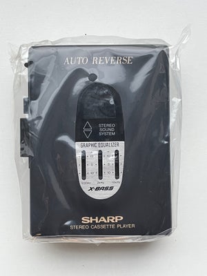 Walkman, Sharp, JC-212 , Perfekt, Sælger denne ubrugte og nye walkman fra

Sharp JC-212 model 

Auto