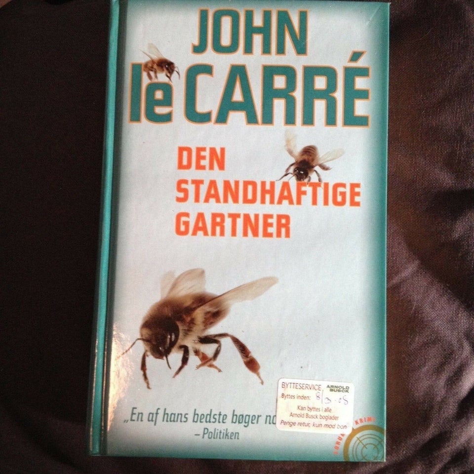 Den Standhaftige Gartner, John Le Carre, genre: krimi og