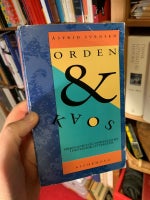 Orden & Kaos, Åsfrid Svensen, emne: litteraturhistorie