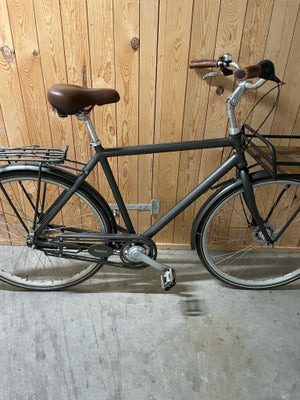 Herrecykel,  Mustang August, 56 cm stel, 7 gear, Sælger denne velholdte herrecykel af mærket (Mustan
