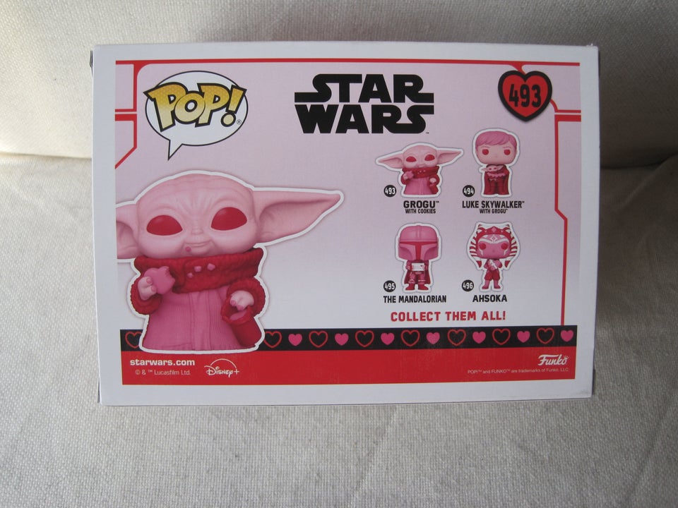 Funko Pop #493 Grogu with cookies.