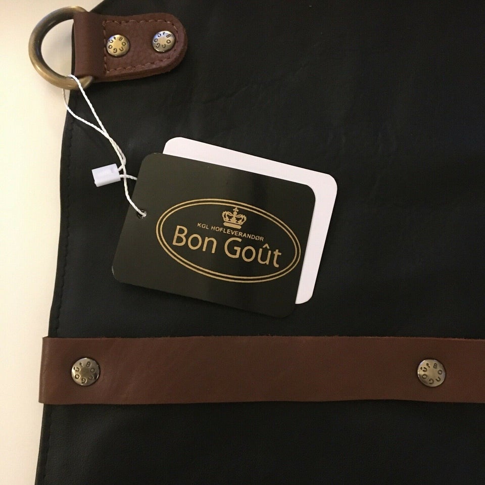 Ubrugt læderforklæde / skindforklæde , Bon Gout