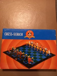 WB Looney Tunes Schach Spiel Chess 32 Figuren 