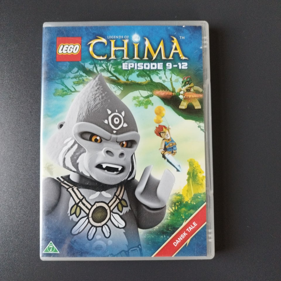 Chima Episode 9-12, DVD, tegnefilm