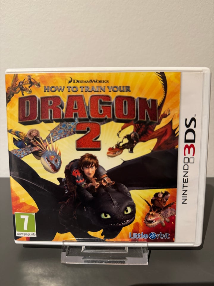 How To Train Your Dragon 2 (kun tomt cover), Nintendo 3DS,