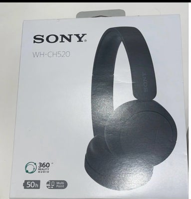 headset hovedtelefoner, Sony, Wh -CH520, Perfekt, Helt nye Sony høretelefoner 

Nypris 449kr