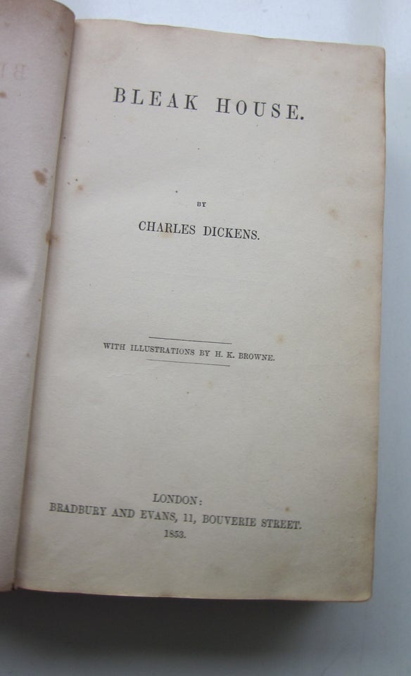 Bleak House, Charles Dickens, genre: drama