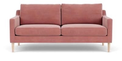 Sofa, velour, 2 pers. , Sofacompany, Farve: Velour Lux Vintage Rosauu

Str: H: 83 cm x L: 175 cm x D
