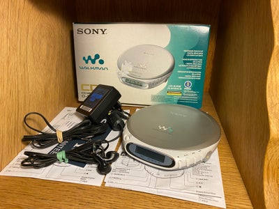 Discman, Sony, D-EJ361, Perfekt, Original Sony cd-afspiller i ualmindelig god stand. Nærmest ny. Dis