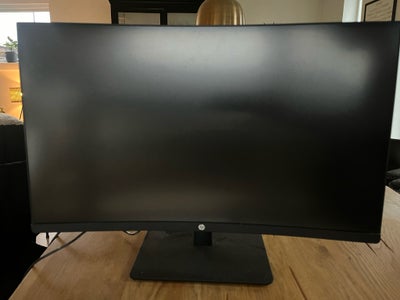 Hp, HP curved monitor, 27 tommer, Perfekt, Flot monitor, 3 år gammel. Perfekt stand