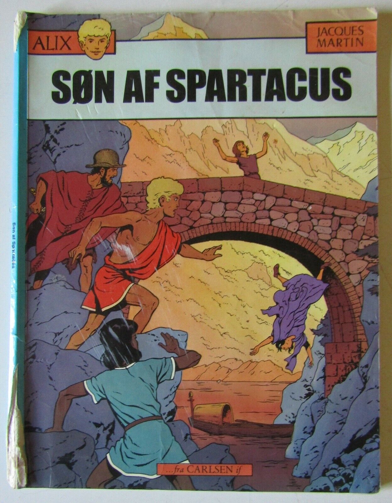 Alix 8: Søn af Spartacus, Jaques Martin, Tegneserie