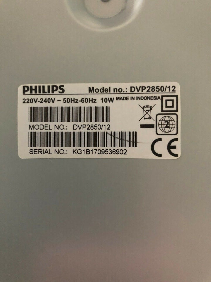 Dvd-afspiller, Philips