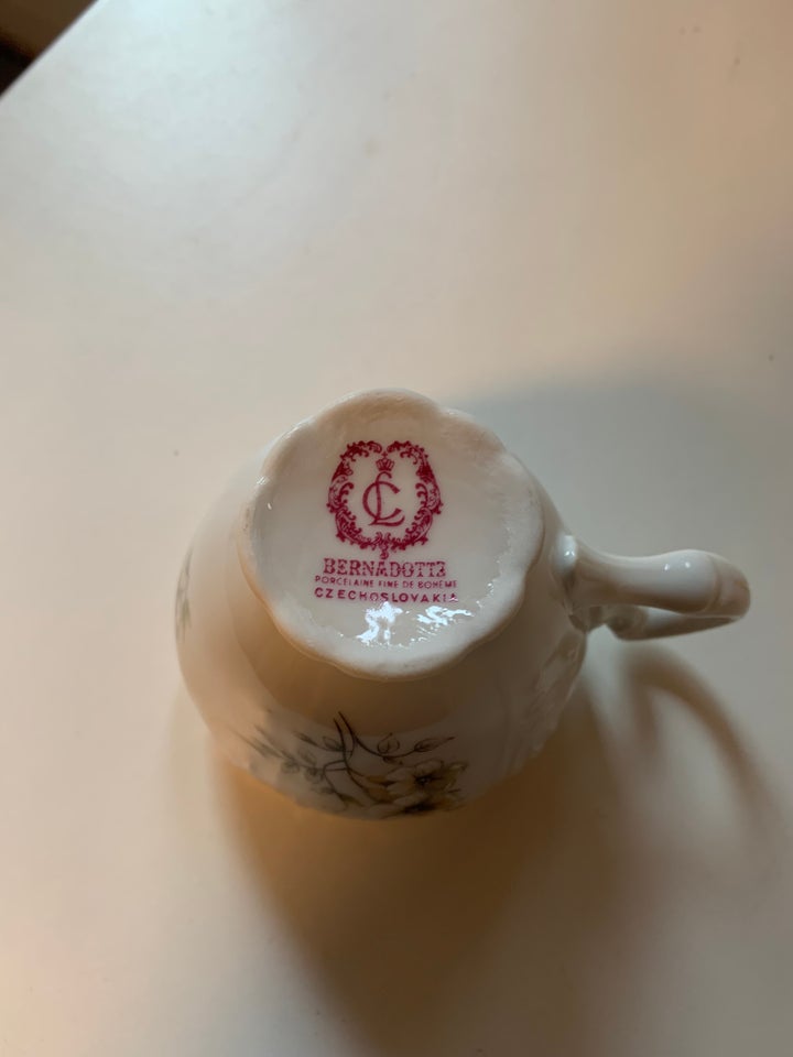 Porcelæn, Komplet kaffestel, Bernadotte porcelain Fine De