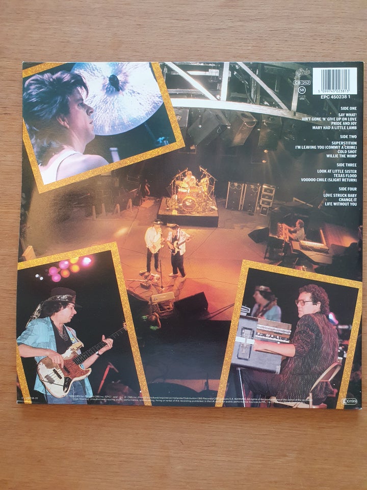 LP, Stevie Ray Vaughan, Live alive