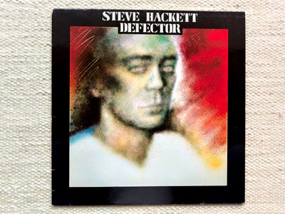 LP, Steve Hackett, Defector, velholdt LP udgivet i 1980.
Genre: 	Art Rock, Prog Rock
Stand vinyl: VG