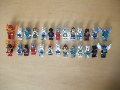 Lego Legends of Chima, Lego Legends of Chima Figurer, Pris Pr.Sæt/Række.
13 Figurer.

SÆT 1 (ØVERST)