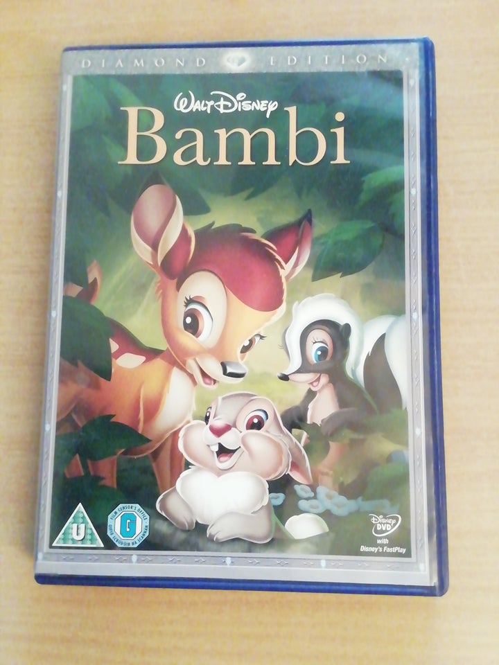 Bambi, instruktør Walt Disney, DVD