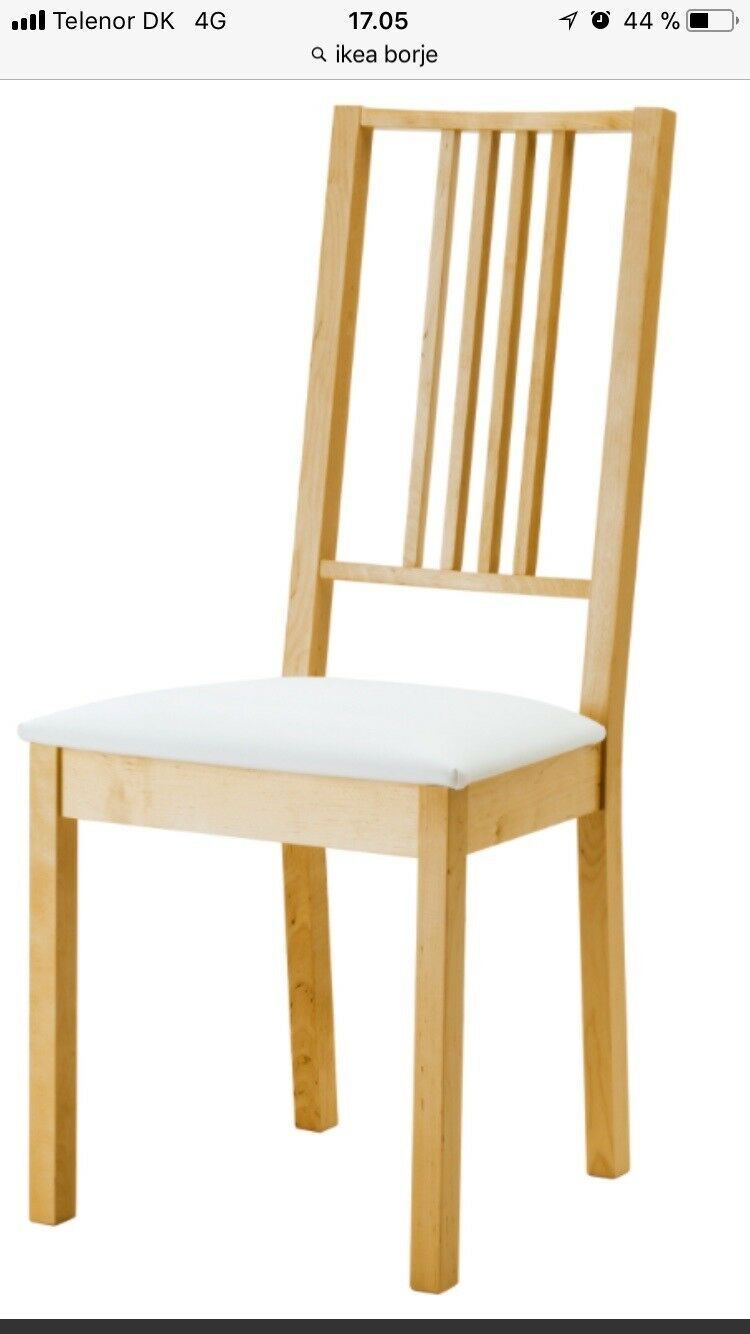 Ikea “borje” spisebordsstole købes. Lyst træ som på billede – dba.dk og Salg af Nyt og Brugt