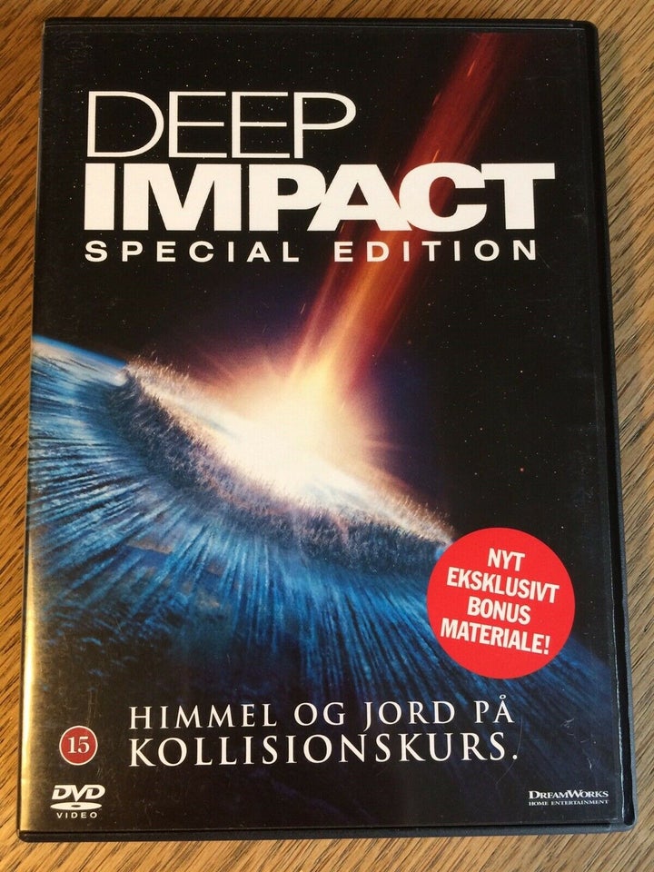 Deep Impact, DVD, action